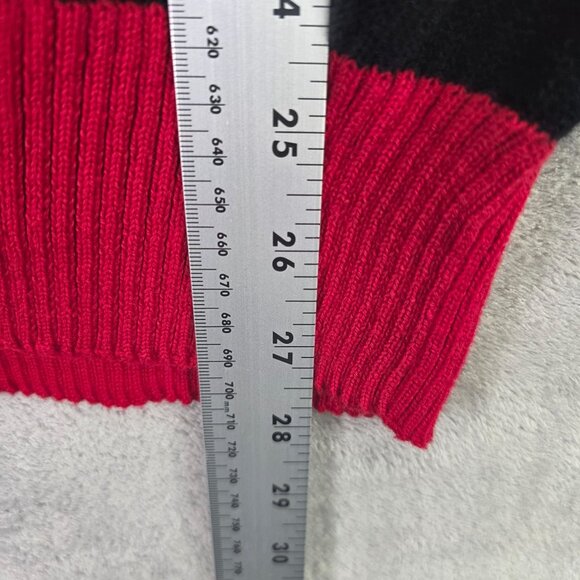 Mens Star Wars Darth Vader Black Ugly Christmas Sweater Black & Red Size XL - Picture 6 of 8